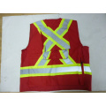 High Visibility Sleeveless Surveyor Vest